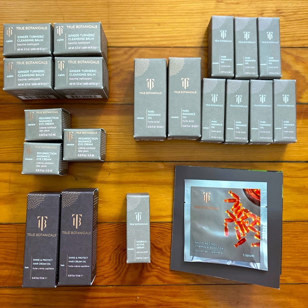 20 True Botanicals Samples!!